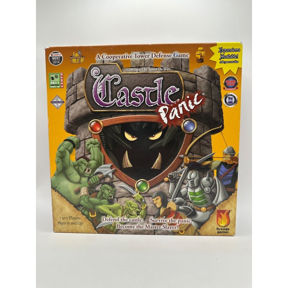 Castle Panic A Cooperative Tower Defense Game Fireside Games COMPLETE 10+ 1-6 P